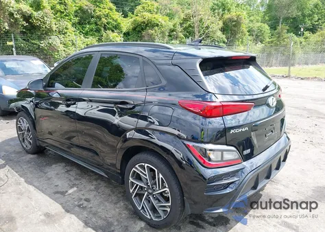 2023 Hyundai Kona N Line из США, поврежденный, VIN KM8K33A35PU002013